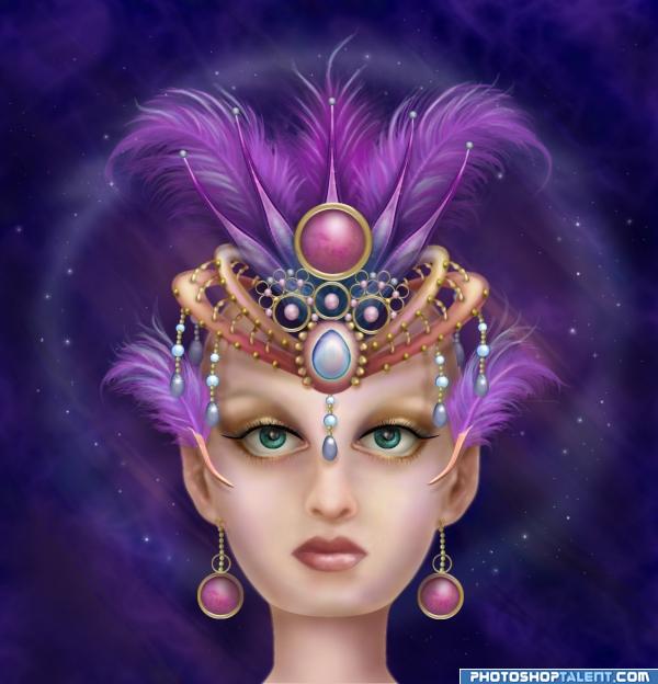 Intergalactic Princess Dalia photoshop picture